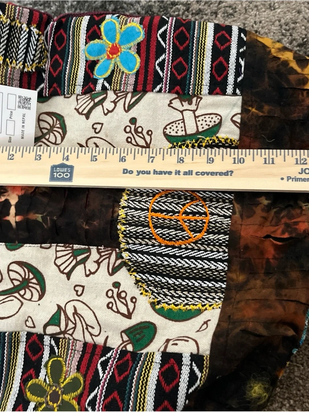 N/A multicolor boho